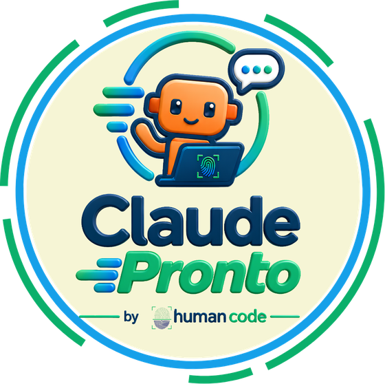 Claude Pronto, um produto da Human Code